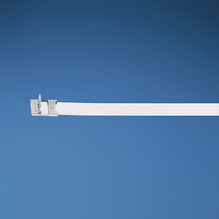 Panduit MS Strapping, 304 SS, .38" (9.5mm) Wd, 18.0", MS4W38T15-L4, PK 50 MS4W38T15-L4